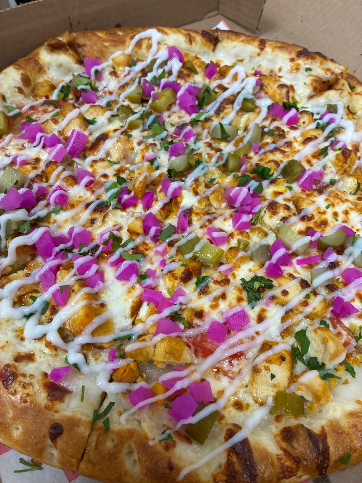 Chicken Shawarma Pizza